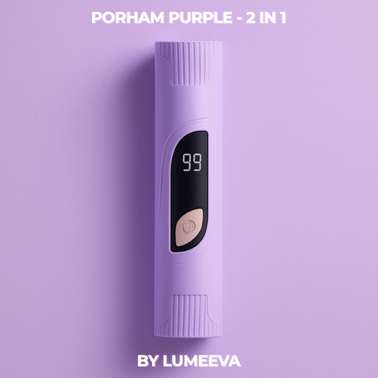 PORHAM Purple — A Smarter 2-in-1 Razor, Designed for Her